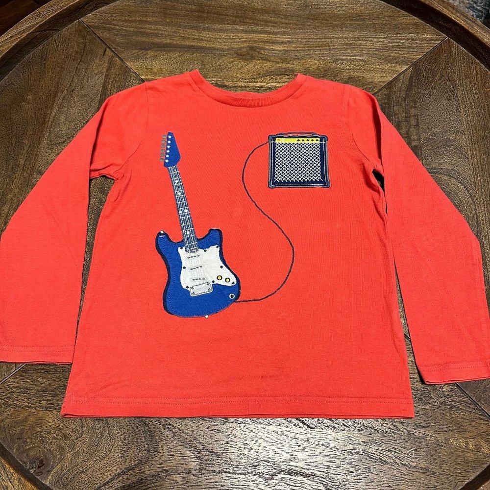 Boden Guitar Appliqué Tee